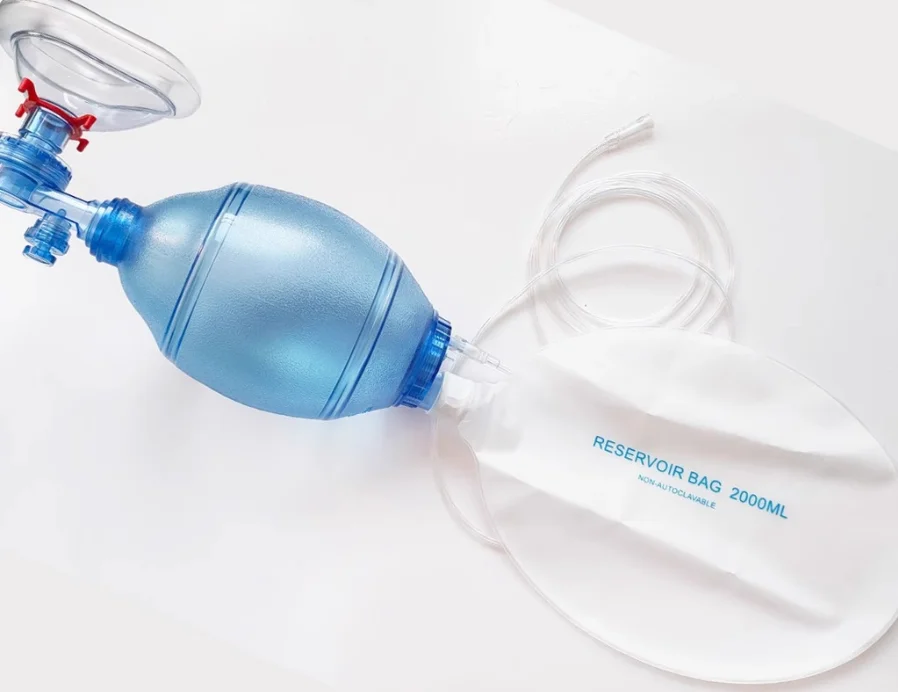 Resucitador Manual Desechable BVM — Adulto, Pediátrico y Neonatal — miniatura 3