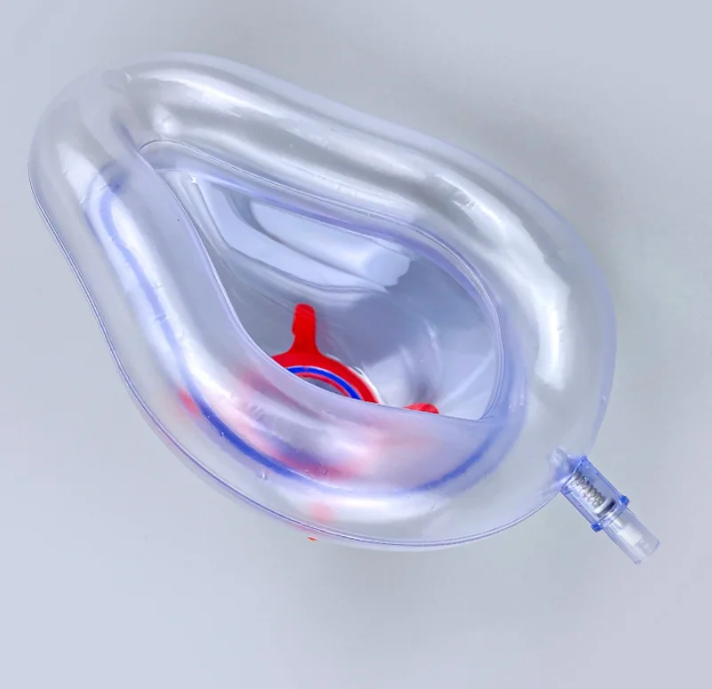 Mascarilla de Anestesia Desechable Inflable — Adulto, Pediátrico y Neonatal — Disposable Inflatable Anesthesia Face Mask — All Sizes SKU XY467