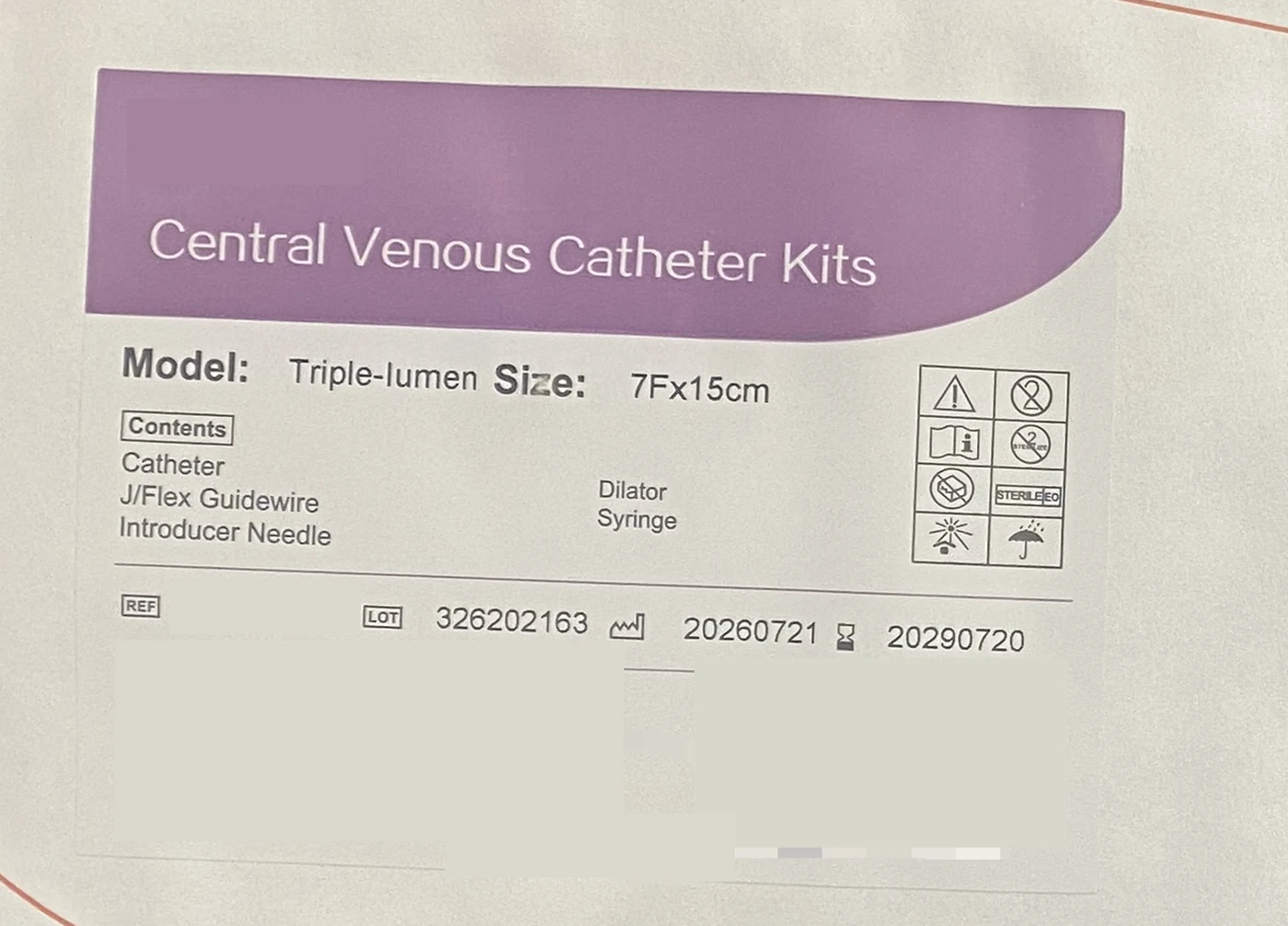 Kit de Catéter Venoso Central (CVC) — Lumen Único, Doble y Triple — miniatura 3