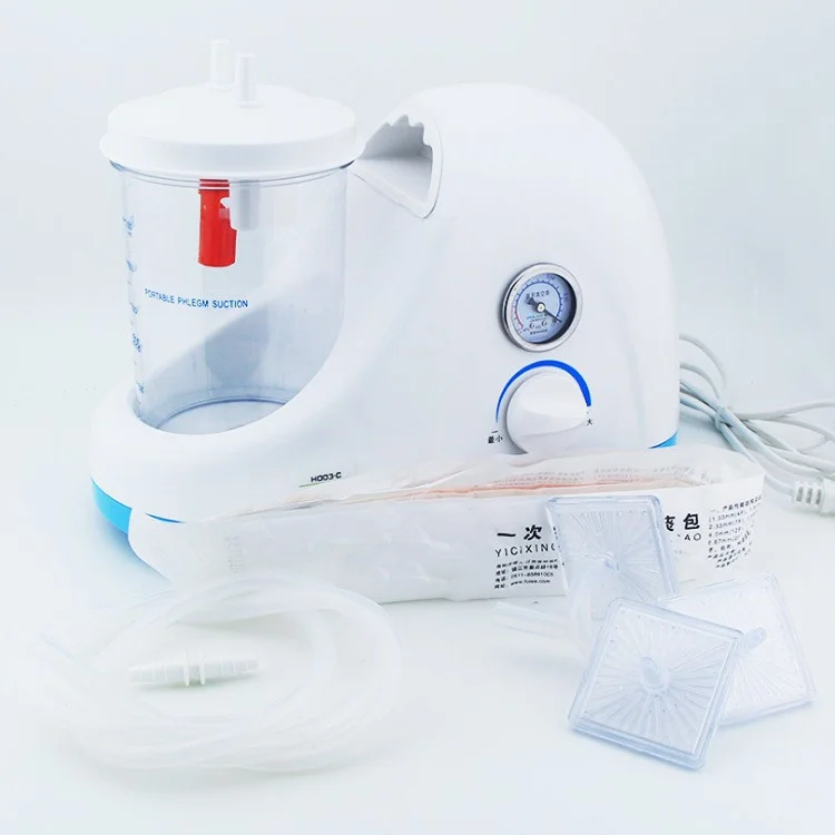 Aspirador Eléctrico de Succión Portátil Médico — Alta Potencia — miniatura 3