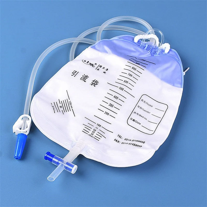 Bolsa de Drenaje / Urinaria Desechable 2000ml — Disposable Urinary Drainage Bag 2000ml SKU XY370
