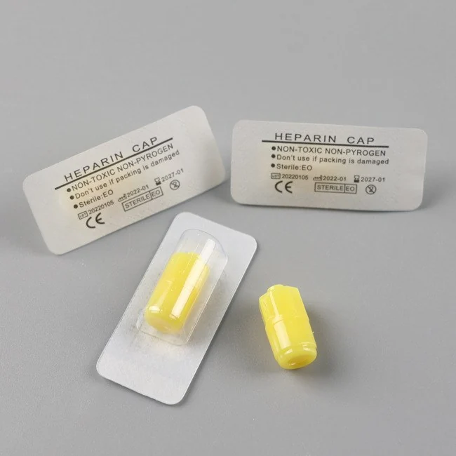 Tapón de Heparina para Catéter IV — Heparin Cap / IV Catheter Connector SKU XY363