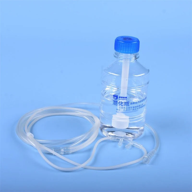 Cánula Nasal con Botella Humidificadora — Nasal Oxygen Cannula with Humidifier Bottle SKU XY421