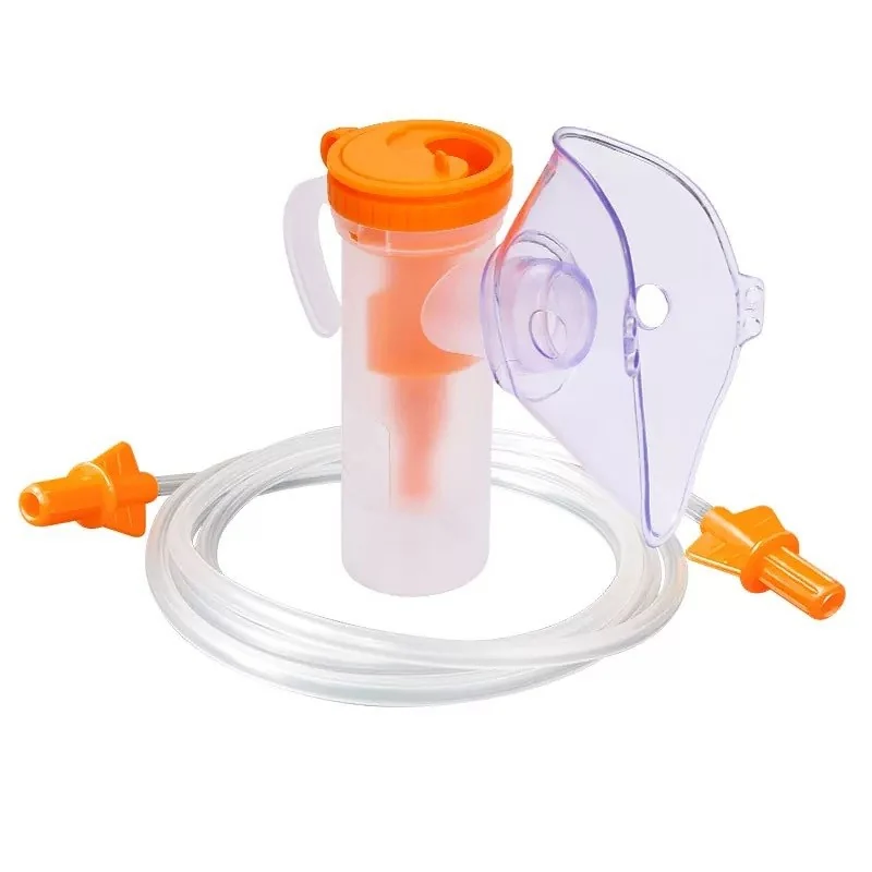 Mascarilla Nebulizadora con Cámara y Tubo — Nebulizer Mask Kit with Chamber and Tube SKU XY242