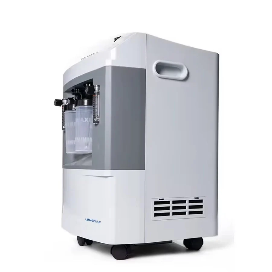 Concentrador de Oxígeno 10L/min con Nebulización — 10L/min Oxygen Concentrator with Nebulizer SKU OC-10L