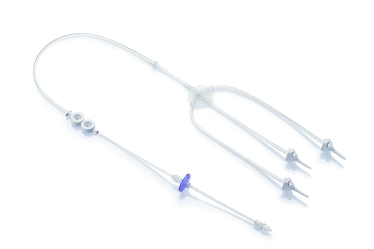 Sistema de Tubuladura para Inyector de Contraste — Uso 24 Horas — Contrast Injector Tubing System — 24-Hour Use SKU XY-CTS