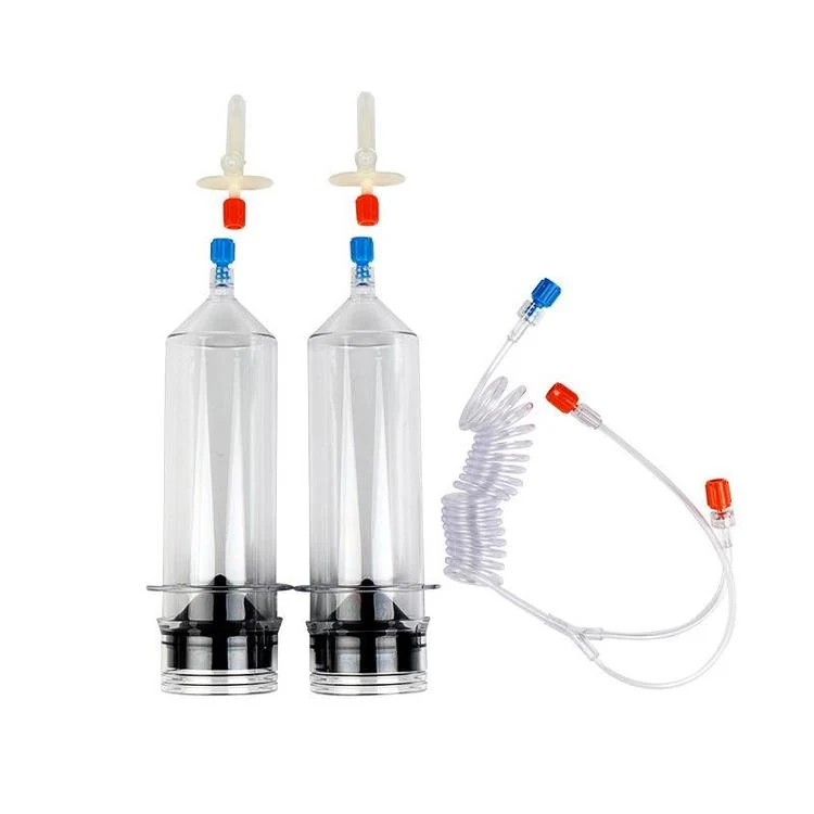 Jeringa para Inyector de Contraste — CT, MRI y DSA — miniatura 3